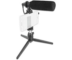 Mikrofonas Delock vlog Microfon rinkinys išmaniesiems telefonams (66582)