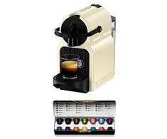 Kavos aparatas Delonghi EN80.CW Inisia Nespresso Slėgis 19 bar, kapsulinis kavos virimo aparatas, 1260 W, Kreminis