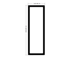 Demciflex dust filter for EKWB Coolstream XTX 360 – juodos spalvos