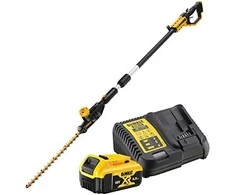 DEWALT akumuliatorinės gyvatvorių žirklės ilgu kotu DCMPH566P1 18V 55cm 1x5,0Ah