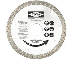 Verto Diamond gelež geležtė 115x22,2mm turbina