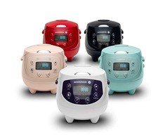 Reishunger mini ryžių viryklė ir garintuvas 0,6 l, 350 W, 8 programos, 542-MDRK-M
