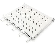 „Digitus Rack“ komplektacija „Digitus“ lentyna su kabelio kreiptuvu 1HE pilka