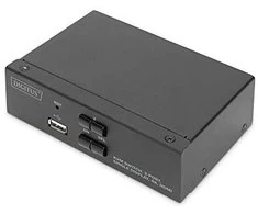 Assmann Electronic Assmann elektroninis DIGITUS KVM jungiklis 2x1 HDMI 2 prievadų vieno Ekrano 4K/30Hz FreeSync