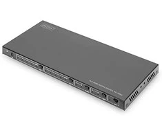 Assmann elektroninis DIGITUS 4x2 HDMI matricinis jungiklis 4K/60Hz skaleris EDID ARC HDCP 2.2 18Gbps