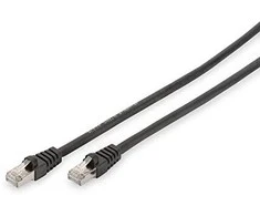 Digitus RJ-45 / RJ-45, cat.6, S / FTP, juoda, 2m (DB-160144-020-S)