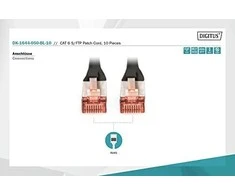 Digitus CAT 6 S/FTP jungiamasis kabelis