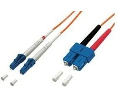 Assmann Electronic DIGITUS LWL patchable LC/SC 50/125 3m daugiamodis dvipusis behalogeninis su protokolu OM3