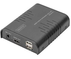 „Switch Digitus DIGITUS HDMI KVM IP“ ilgintuvas, „Full HD“ 1,2 m kabelis