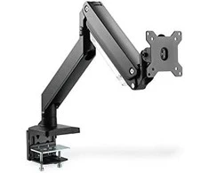 Laikiklis Assmann Electronic DIGITUS Single Gas Spring Monitorius Desk Mount 35inch 15kg max juodas