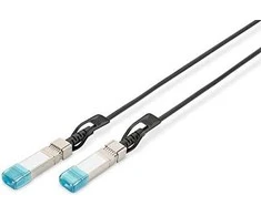 Digitus DIGITUS SFP+ 10G 2m DAC kabelis juoda