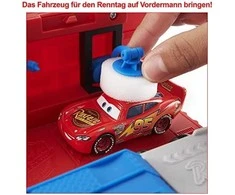 Mattel Cars transporteris Makas su žaidimų aikštele