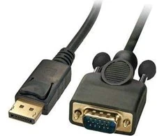 Kabelis MicroConnect DisplayPort - D- Sub (VGA) 3m Juodas (DP- VGA- MM- 300)