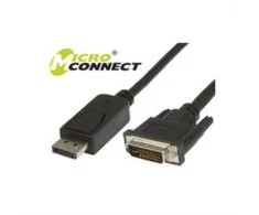 MicroConnect Port Kabelis MICRO_CONNEC Dipslay prievadas M, DVI M, 2m, zudas