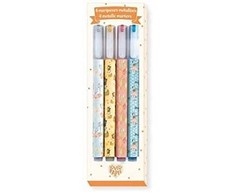 Djeco Metaliniai flomasteriai (4 vnt.) - Elodija ( DD03745 )