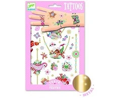 Djeco Tatuiruotės - Fiona (50+ tatuiruočių) ( DJ09586 )