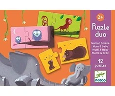 DJECO dėlionė Mama ir mažylis, DJ08157 ( DJ08157 )
