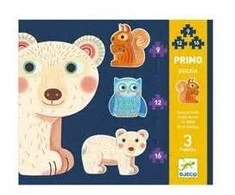 Djeco Progresyvi dėlionė – Miške (9, 12, 16 det.) ( DJ07143 )