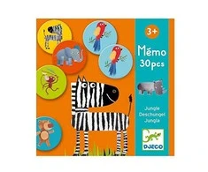 Djeco Atminties žaidimas - Džiunglės (30 vnt.) ( DJ08159 )