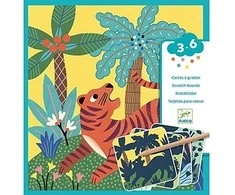 Djeco Nutrinamos kortelės - Dideli gyvūnai ( DJ09095 )