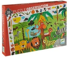 Djeco Dėlionė - Džiunglės (35 detalių) ( DJ07590 )