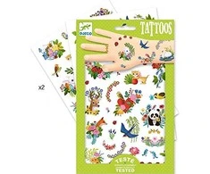 Djeco Tatuiruotės - Pavasaris (50+ tatuiruočių) ( DJ09591 )