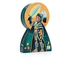 Djeco Siluetų dėlionė - Riteris (36 detalių) ( DJ07237 )