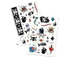 Djeco Tatuiruotės - Piratai (50+ tatuiruočių) ( DJ09584 )