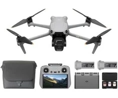 Dronas DJI Air 3S Fly More Combo (DJI RC)