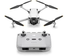 Dronas DJI Mini 3 su DJI RC-N1 valdymo pultu