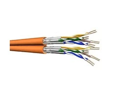 Kabelis Draka Duplex UC900 HS23, Cat 7, S/FTP, PiMF, oranžinė, 100 m Ring