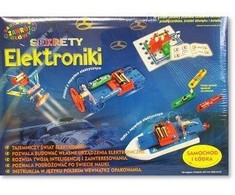 Mokomasis rinkinys – Elektronikos paslaptys – daugiau nei 50 eksperimentų – elektromobilis ir valtis – Dromader 85957