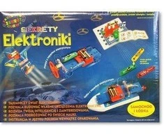 Mokomasis rinkinys – Elektronikos paslaptys – daugiau nei 50 eksperimentų – elektromobilis ir valtis – Dromader 85957