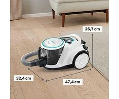 Dulkių siurblys Bosch Serie 6 BGC41XHYG, Bodenstaubsauger - baltas