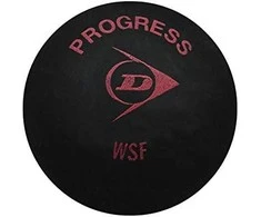 Dunlop Skvošo kamuoliukas Progress 3-blister,1raud.taš