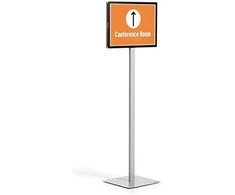 Durable Patvarus Info Stand Basic - A3 grindų stovas, antracitas
