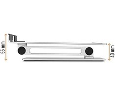 Durable Patvarus nešiojamo kompiuterio STAND RISE sidabrinis 505023