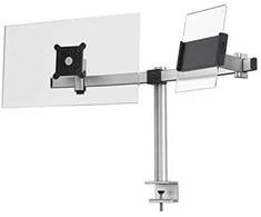 Durable Durable 508723 monitoriaus laikiklis / stovas 86,4 cm (34 colio) sidabrinis stalas