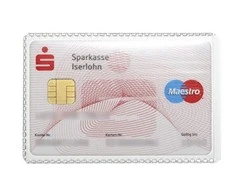 Durable DĖKLAS NA KARTĘ 54x86 U DURABLE 1szt.