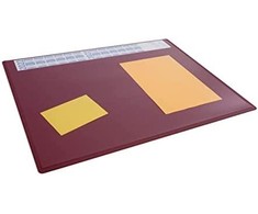 Durable DURABLE Schreibunterlage PP mit Jahreskaleder 650x500cm raudona