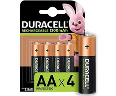Įkraunamos baterijos AA DURACELL 1300 mAh