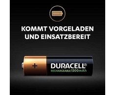 Įkraunamos baterijos AA DURACELL 1300 mAh