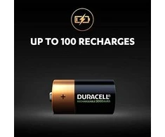 Baterija - Duracell C 3000mAh Įkraunama 2 Pakuotėje