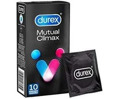 Durex Mutual Climax Stimuliuojantys prezervatyvai (10 vnt.)