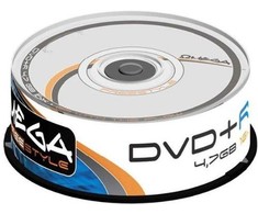 Omega DVD + R 4,7 GB 16x25 vienetai (56682)