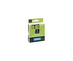 DYMO S0720790 D1 Juostelė 6mm x 7m (geltona / juodas šifras)
