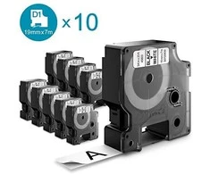 Dymo D1 juosta 19mm x7m juoda / balta 2093098 10 vnt.
