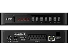 TV priedelis STB eSTAR T2 618 HD Juodas