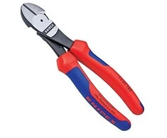 Žnyplės šoninio kirpimo 180mm, Power, Knipex