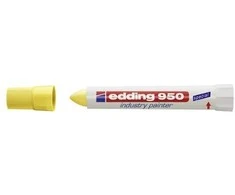 Žymeklis industrinis Edding 950, geltonos spalvos